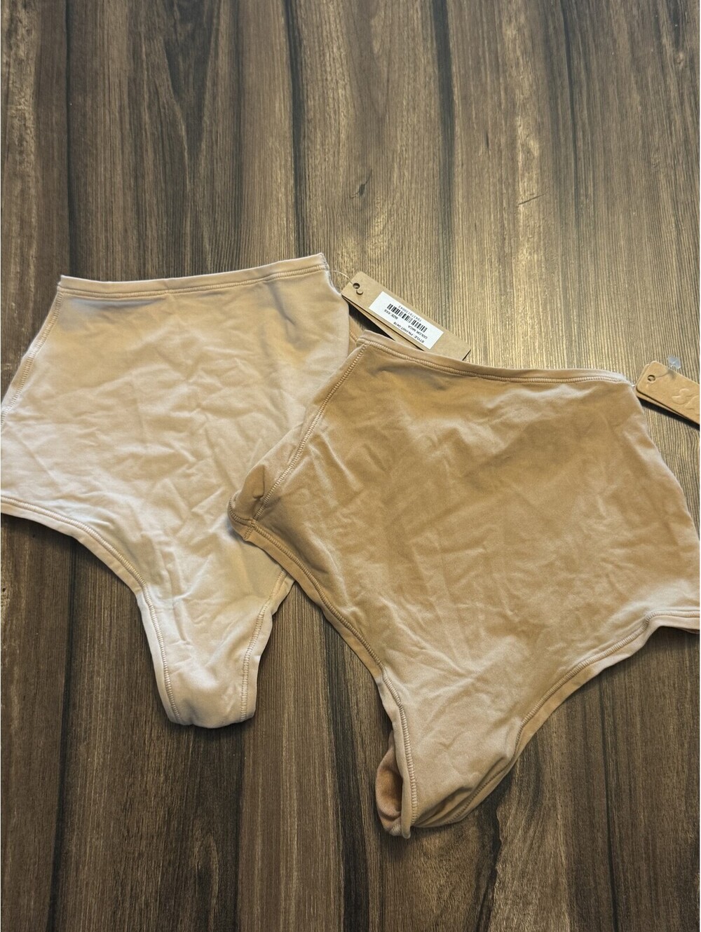 Skims Bundle Of 2 Underwear Beige Size XXS